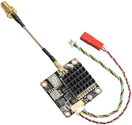 5.8GHz FPV VTX PIT/250/500/1000/2000mW Long Range Switchable Transmitter Support OSD Configuration Using Smart Audio and Microphone with MMCX