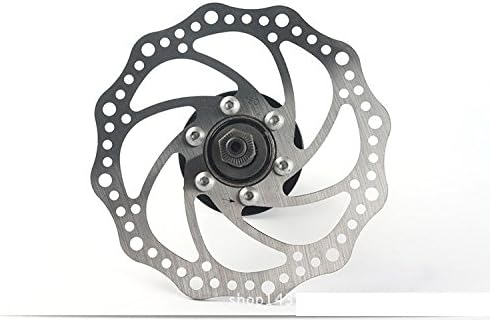 BlueSunshine Front and Back Disk Brake Kit - 160mm For 80cc Gas Motorized Bicycle - Freewheel Threaded Hubs Hole distance of 48mm