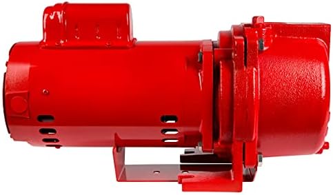 Red Lion RL-SPRK150 Sprinkler/Irrigation Pump, 115/230V, 71 GPM, 1.5 HP | Thermoplastic Impeller, For water sources down to 25' deep, Handles up to 14 sprinklers (1/2" fittings) per zone, 97101501