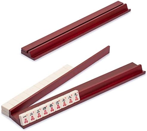 Yellow Mountain Imports American Mahjong Set – The Classic with 166 Tiles, Vintage Rosewood Veneer Case & Mahjong Accessories