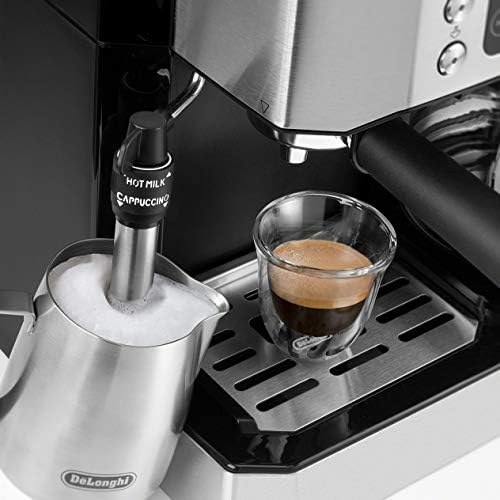 De'Longhi Stilosa Compact Manual Espresso Machine, Manual Milk Frother