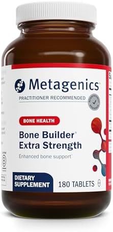 Metagenics Bone Builder Extra Strength - Microcrystalline Hydroxyapatite Concentrate (MCHC) with Calcium & Phosphorus - Supports Bone Density & Strength - Non-GMO & Gluten-Free - 90 Tablets