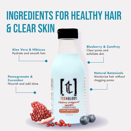 Teenology Shampoo & Conditioner Bundle – Avoid Acne Breakouts