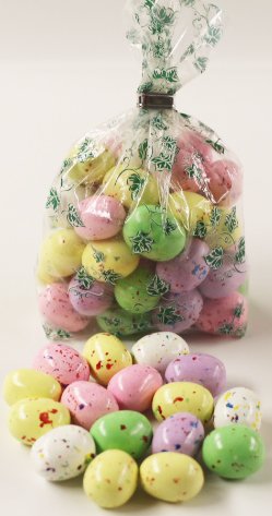 Scott's Cakes Speckled Chocolate Malted Eggs in a 1 Pound Bunny Hop Bag