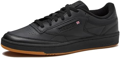 Reebok Club C 85 Mens Tennis Shoes, Casual Fashion White Sneakers for Men