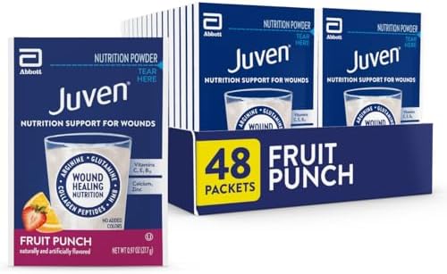 Juven Nutrition Support for Wound Healing, Fruit Punch, 48ct