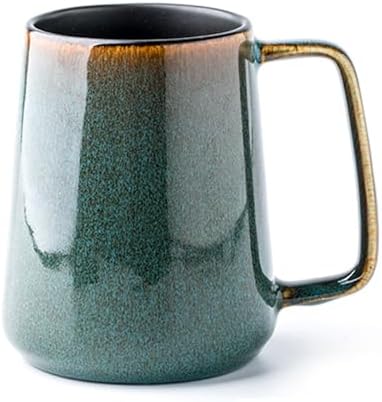 Large Ceramics Coffee Mugs, 24 oz, Large Handle Design