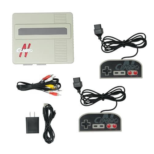Old Skool CLASSIQ N Console Compatible with NES - Grey/Grey Clone System