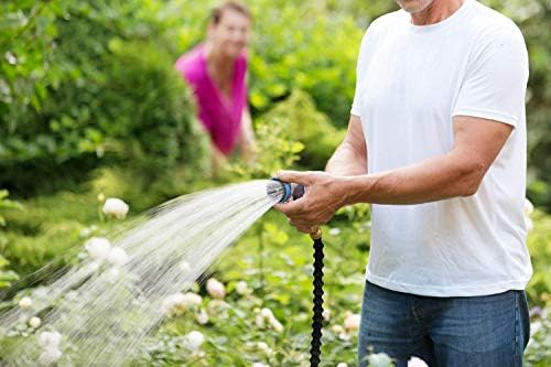 INNAV8 Garden Hose Nozzle Heavy Duty, Water Hose Sprayer Nozzle for Outdoor | THUMB CONTROL On Off Valve for Easy Water Control