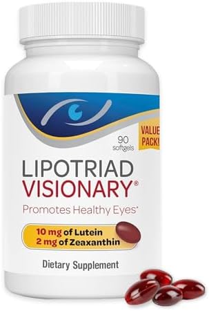 Lipotriad Visionary Eye Vitamins, 90 Capsules