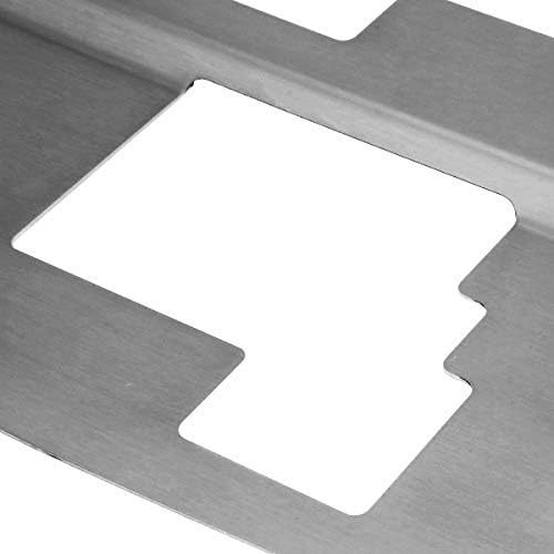 NRG Innvations Radiator Support Cover with Vent, Stainless Steel Engine Bay Air Diversion Panel with Logo Plate, For 05-07 Scion TC, NRG-DVP-3051