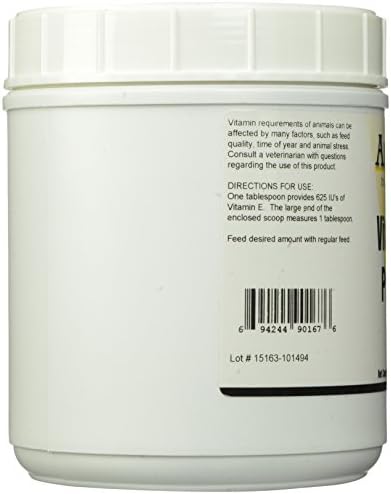 AniMed Vitamin E Powder Supplement for Horses, 2.5-Pound