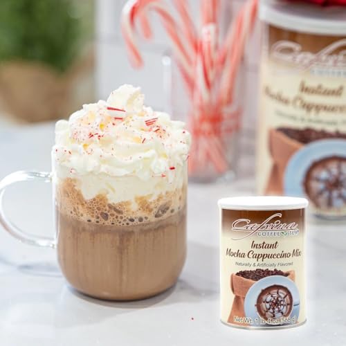 Instant Mocha Cappuccino Blend by Cafvina Coffee & Tea