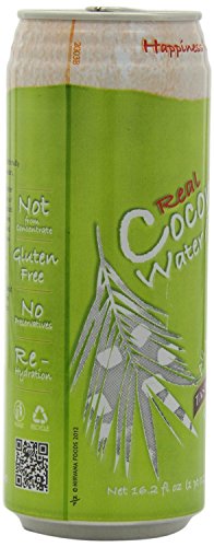 Taste Nirvana Real Coconut Water With Pulp, 16.2-oz, Pack of 24