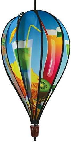 In the Breeze 0990 USA Flag 10-Panel Hot Air Balloon Wind Spinner