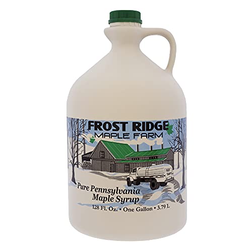 Frost Ridge Maple Farm, Organic Maple Syrup, Grade A, Quart (32 FL OZ), Medium Amber Rich