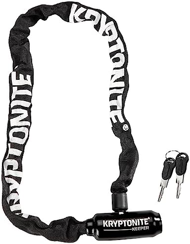 Kryptonite Keeper 585 Bike Chain Lock, 2.7 ft Anti-Theft Bicycle Lock