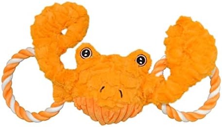 Jolly Pets Jolly Tug-a-Mal Monkey Tug/Squeak Toy, Medium