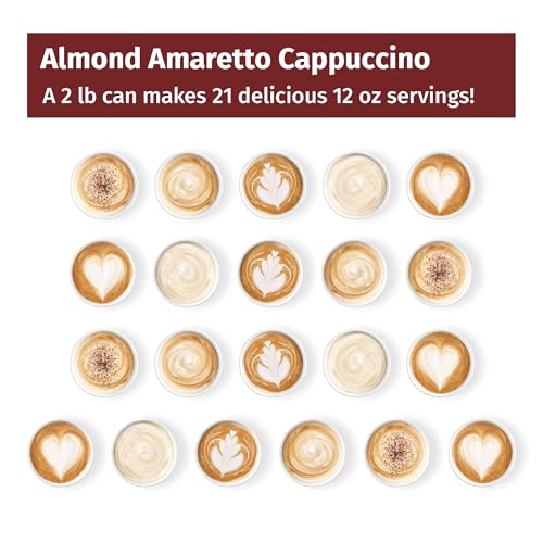 Victorian Inn Instant Cappuccino, Almond Amaretto, 2 Pound (Pack of 1)