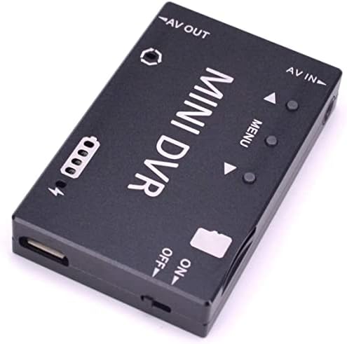 Mini FPV DVR Digital Video Recorder, 720P HD, NTSC/PAL, 32GB TF-Card Support, Built-in Battery, 3.5mm AV Interface