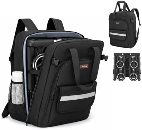 Stroller Backpack for Airplane Compatible with GB Pockit & Pockit Air Plus | Stroller Travel Bag with Pockets, Padded Protective Gate Check Bag