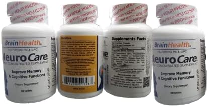4 Neuro Care - Improve Memory - 100% Natural - Dietary Supplement