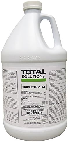Triple Threat Selective Weed Killer Herbicide for Lawns and Turf - 1 Gallon Jug (Makes 64 Gallons)