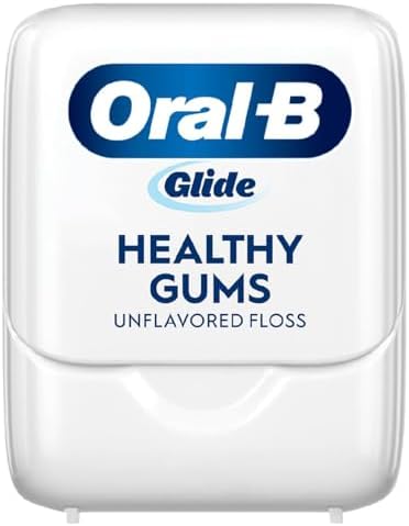 Oral-B Glide Floss Healthy Gums Unflavored Floss 54.6 YTD (50 m) Pack of 5