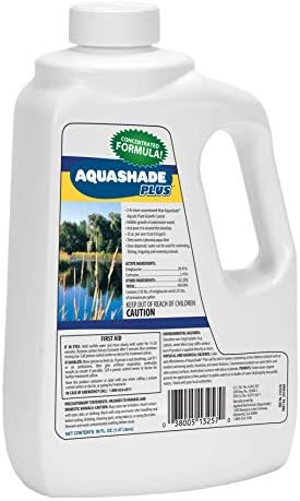 Season-Long Pond Protection Plan – Enhances Visual Appearance, Lasting Weed Control & Growth Prevention (Aquashade Plus + Sonar RTU)
