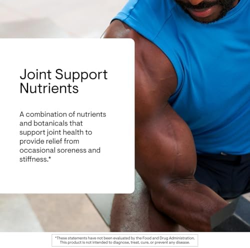 THORNE Joint Support Nutrients, Glucosamine, MSM & Curcumin, 240 Capsules | Supports Joint Mobility & Cartilage Integrity