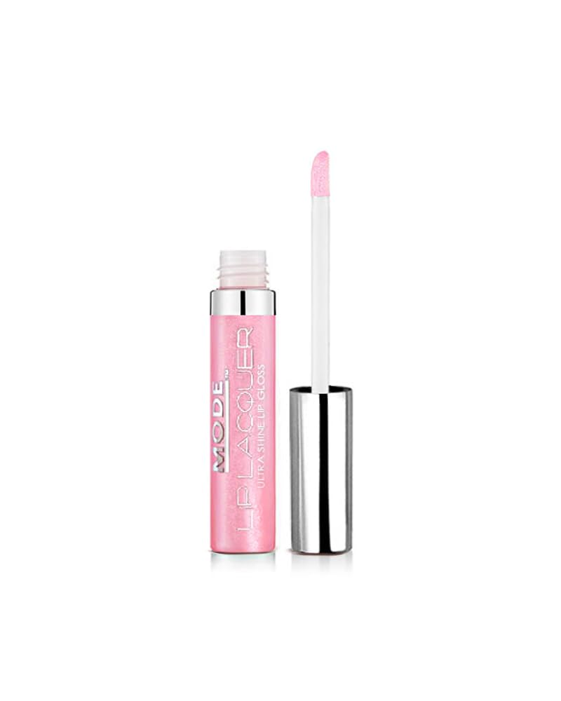 MODE Frosty Cotton Candy Pearly Pink Lip Lacquer Ultra Shine Lip Gloss IT'S A SIN Long Lasting Hydrating Creamy Color, Natural Moisturizing Skincare Fruit Oils, Cruelty Free, Vegan