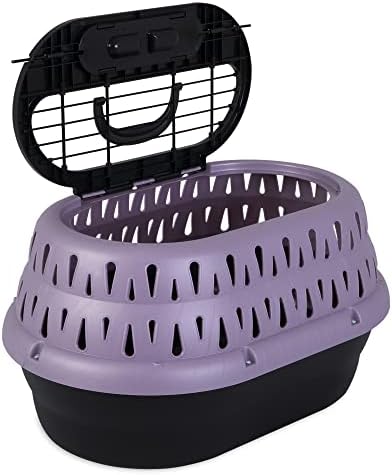 Petmate 2-Door Dog, Puppies & Cat Kennel, 19", White | Top & Front Loading, Made in USA, Extra Small