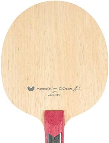 Butterfly Mizutani Jun ZLC Blade - Professional Butterfly Table Tennis Blade - ZL Carbon Fiber Blade - Available in AN, FL, and ST handle styles - Made in Japan