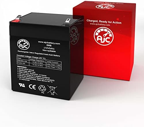 AJC Battery Compatible with Craftsman 41B822 12V 5Ah Garage Door Battery
