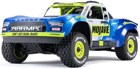 ARRMA Mojave GROM 4x4 SMART RC Desert Truck, RTR, Red/Black | Small Scale, Battery and Charger Included, ARA2104T1