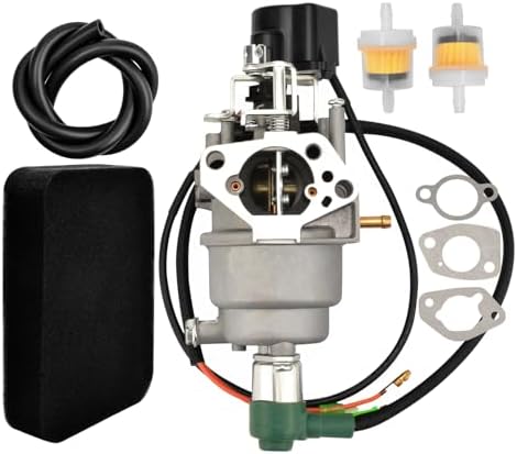 Carburetor Compatible with Harbor Freight Predator 9500W Quiet Inverter Generator Replace 57080 59188 with Air Intake Gaskets