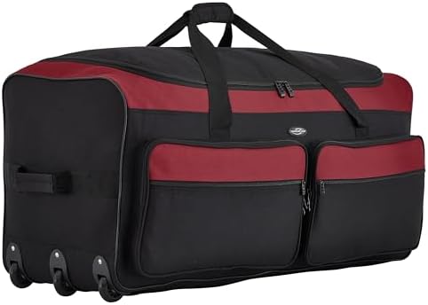 Travelers Club 36" Asgard 3-Wheel Rolling Duffel Bag