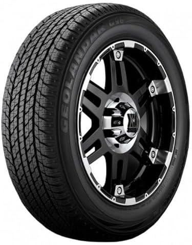 Yokohama Geolandar G96B 245/60R20 107H | Truck/SUV Highway All Season Traction 107H Rated Standard Load Radial Construction Black Sidewall Tire