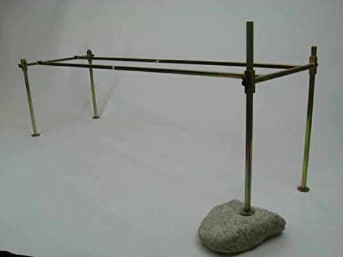 Self-Locking Backpacking Stream Sluice Box Combo with Stand