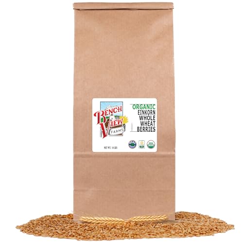 Organic Einkorn Wheat Berries - 3lbs