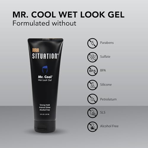 Hair Situation Mr. Cool Wet Look Hair Gel - Strong Hold