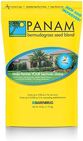 Barenbrug 25045 Bermudagrass Grass Seed for Sunny Areas and Humid Climates, 5 LB Bag