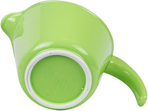Reston Lloyd Batter Mixing Bowl with Pour Spout, 2 Quart, Heavy Duty BPA-Free Plastic - Microwave & Dishwasher Safe, Non-Slip Base