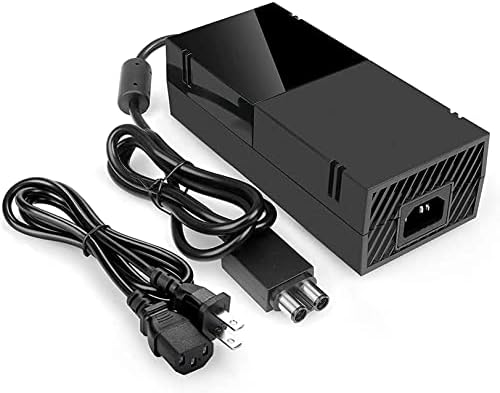 YAEYE Power Supply Brick for Xbox One with Power Cord, (Low Noise Version) AC Adapter Power Supply Charge Compatible with Xbox One Console