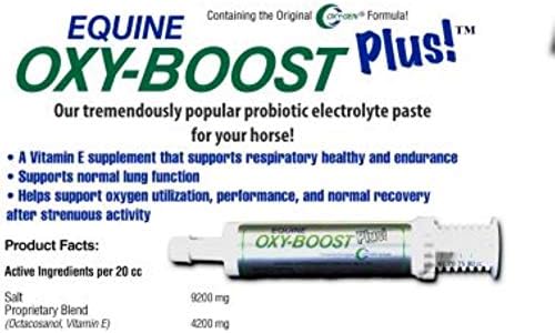 Oxy-Gen Oxy-Boost Probiotic Electrolyte Paste for Horses | Contains Vitamin E, Omega 3