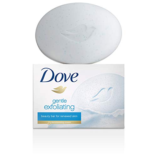 Dove Beauty Bar for Softer and Smoother Skin Gentle Exfoliating More Moisturizing Than Bar Soap 3.75 oz 10 Bars