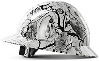 LANON Full Brim FRP Hard Hat, Class C, Premium Charcoal Gray Design