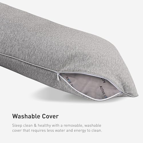 Bedgear Flow Performance Pillow, 2.0 Soft Cooling Pillow for Back