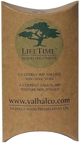 1-Gallon Eco Friendly Non Toxic Lifetime Wood Treatment Pouch