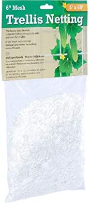 Hydrofarm HGN84 Flexible Polyethylene, 4 x 8', 6" Mesh Trellis Netting, 4x8 Feet